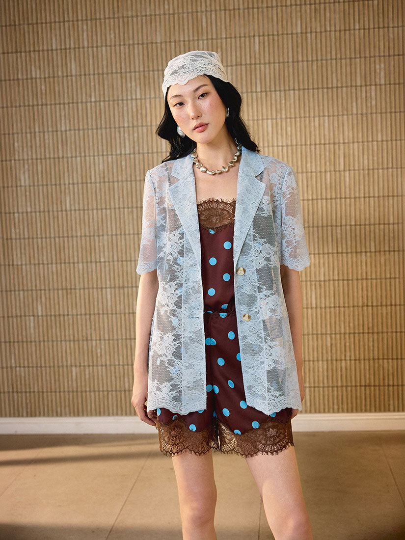 Lacey Blazer - Blue