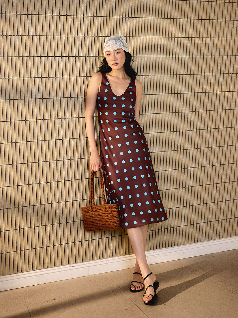 Perla Dress - Brown