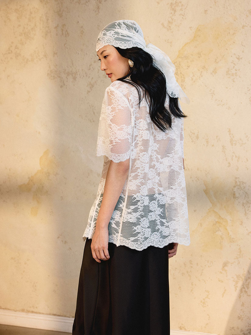 Lacey Blazer - White