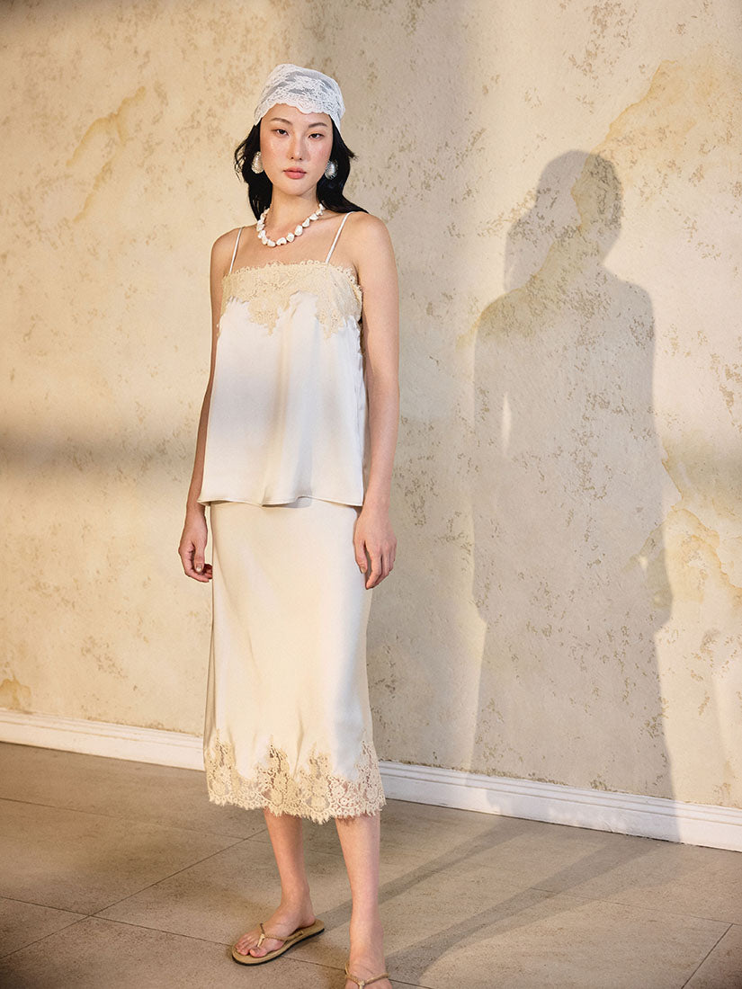 Emeline Skirt - Beige