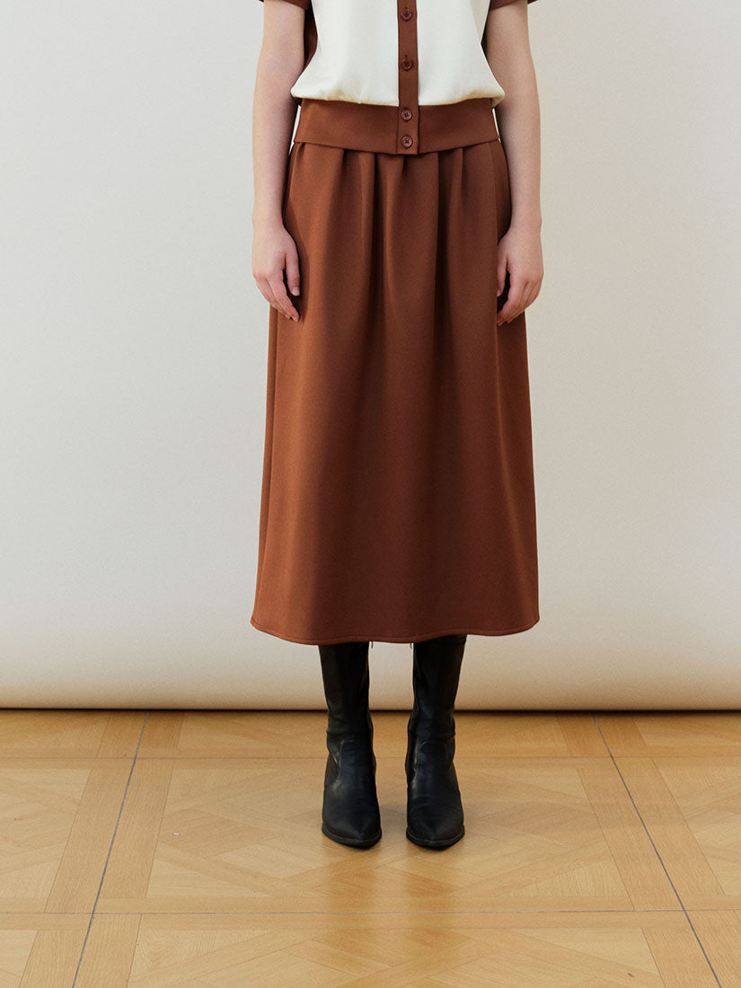 Brown Pauline Skirt