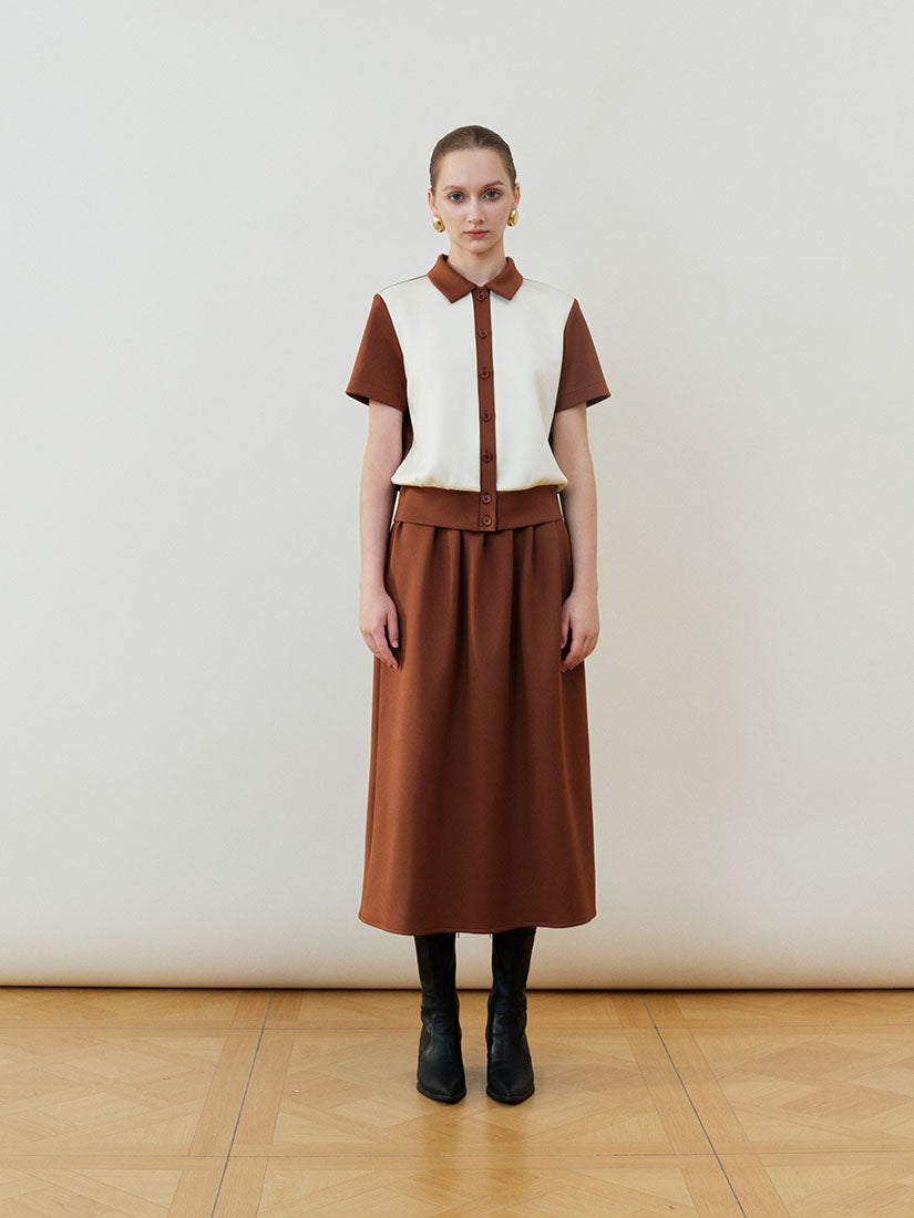 Brown Pauline Skirt