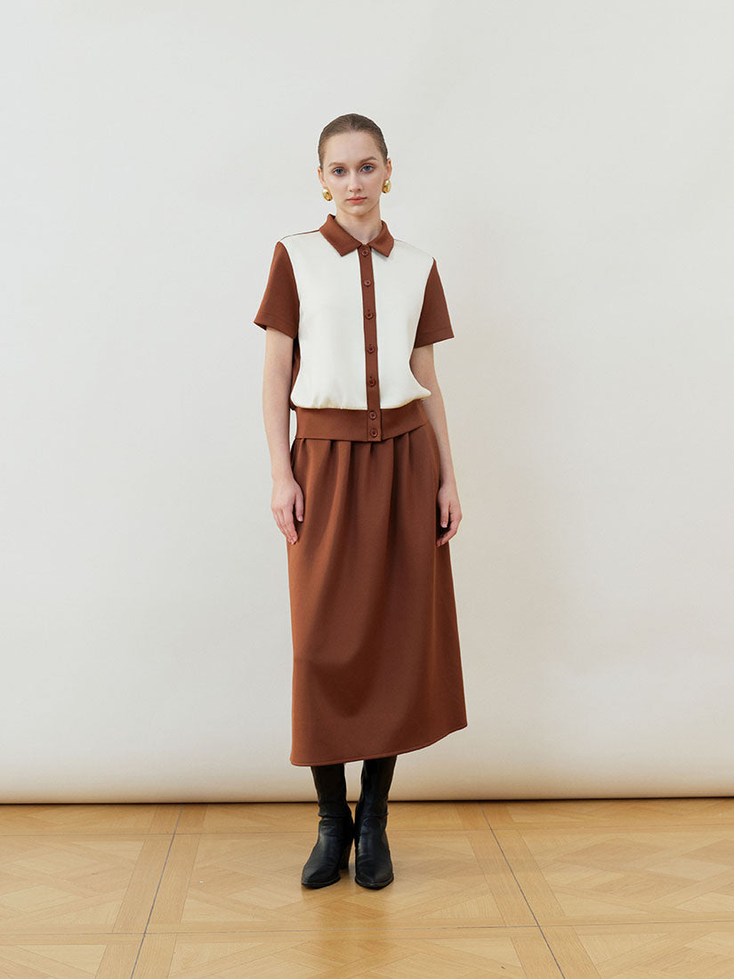 Brown Pauline Skirt