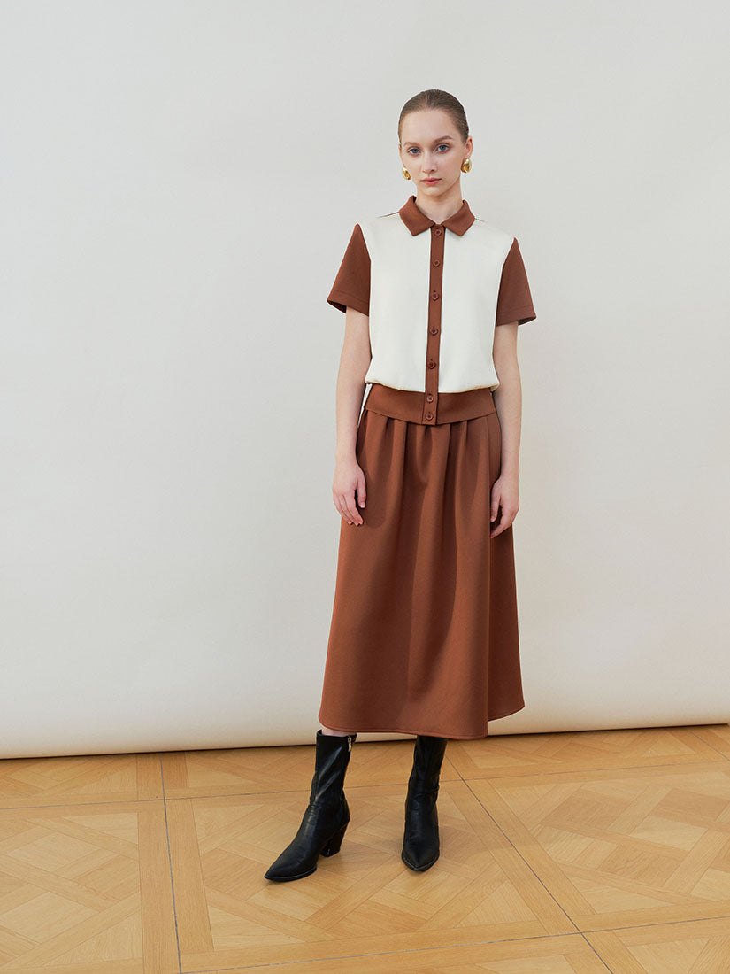 Brown Pauline Skirt