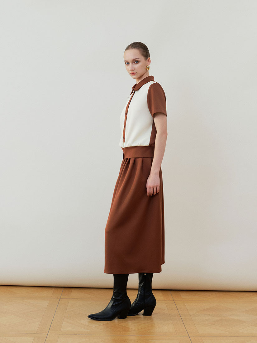 Brown Pauline Top