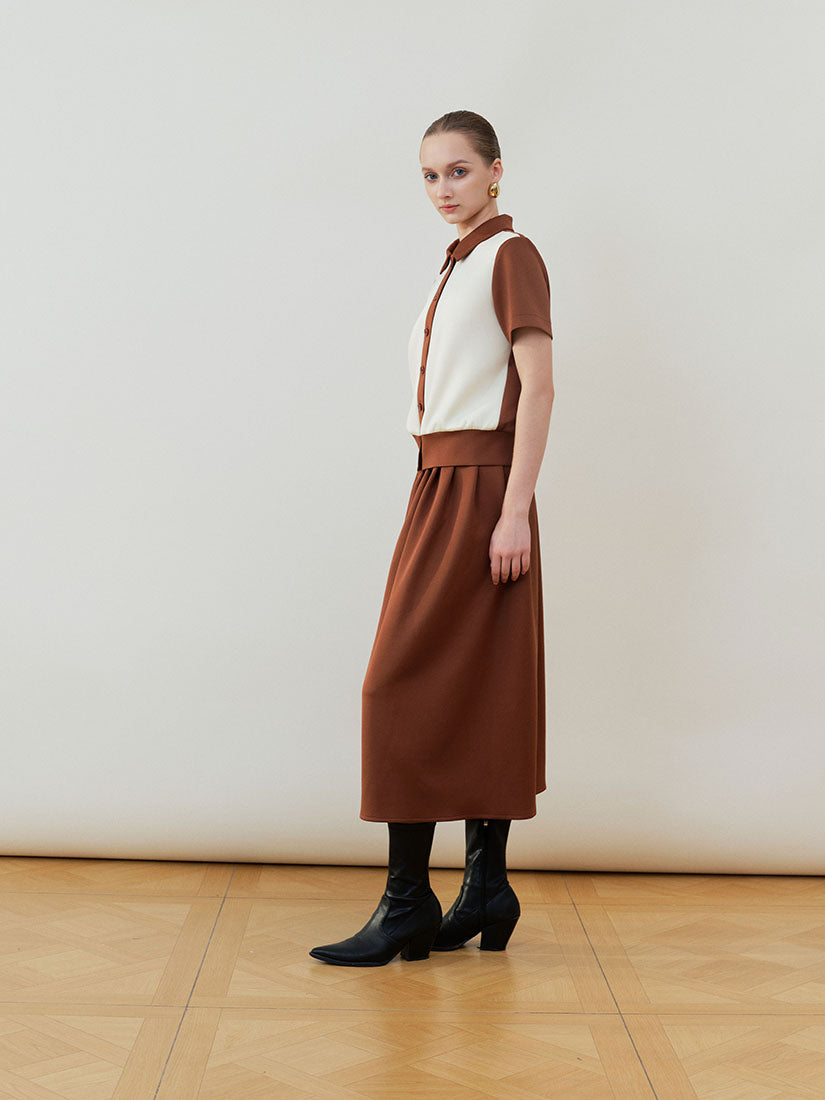 Brown Pauline Skirt