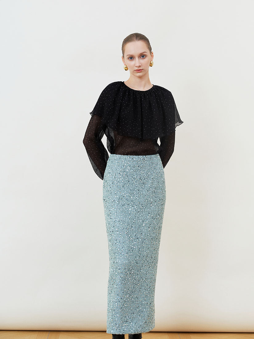Black Darcie Blouse
