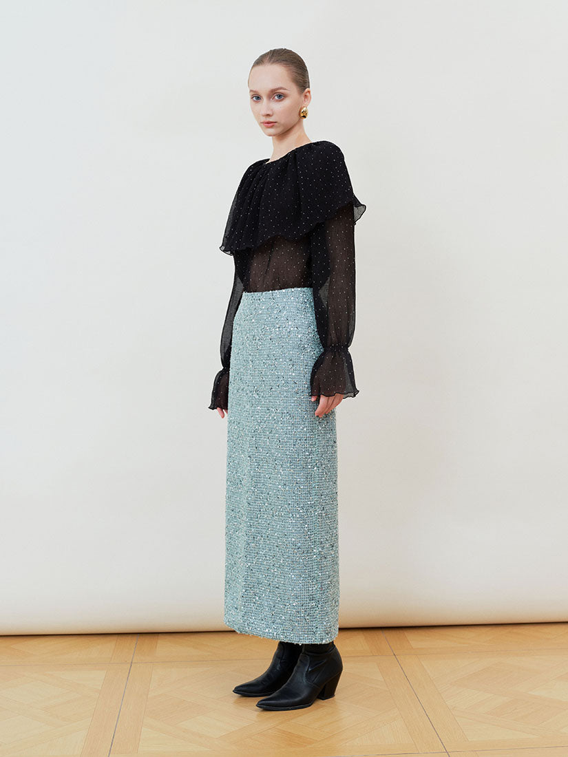 Black Darcie Blouse