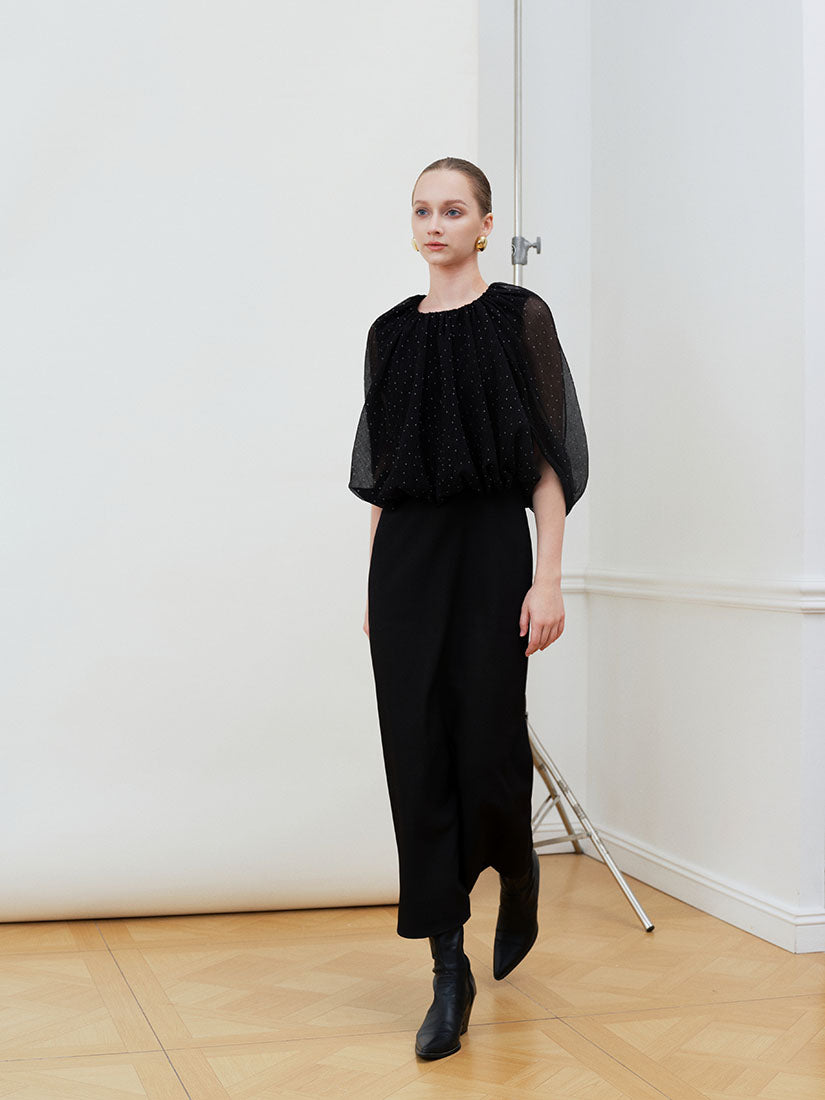 Black Tulipa Dress