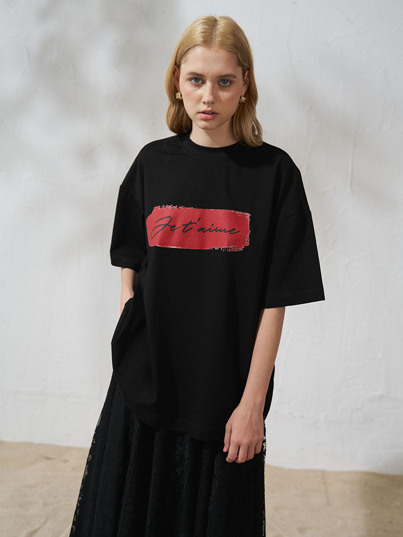 Black Aimee T-Shirt