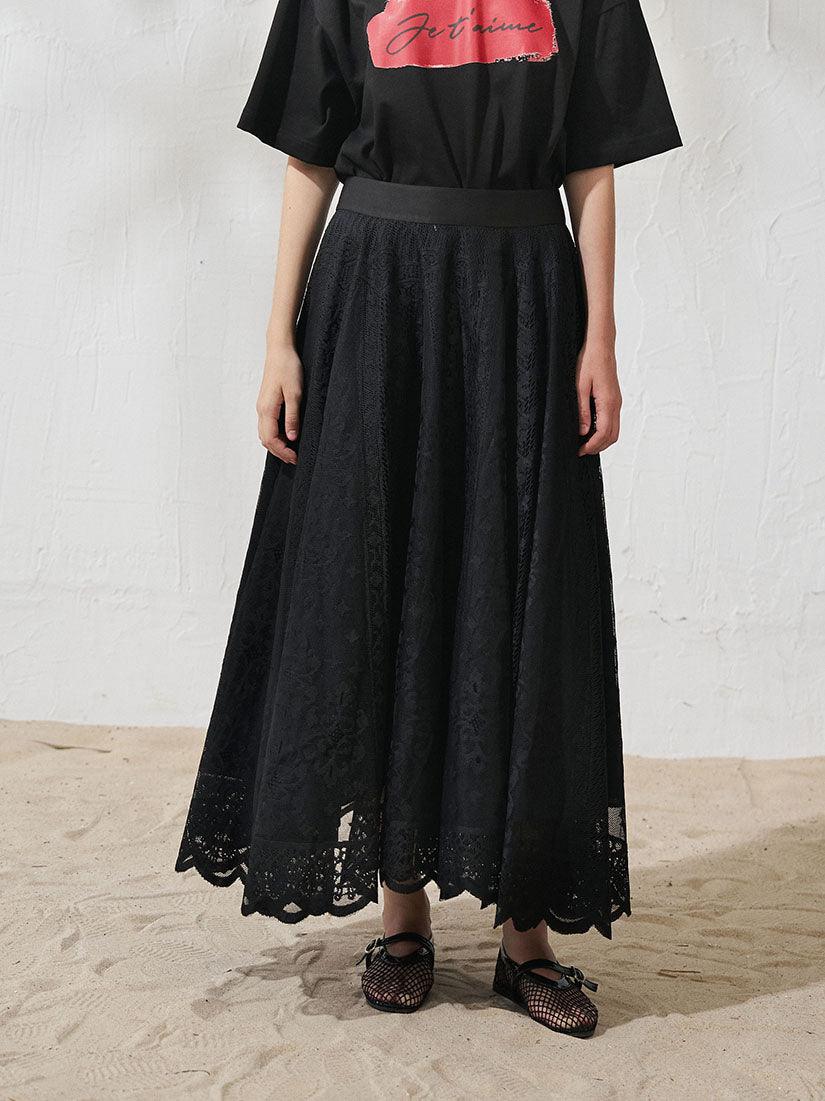 Black Lowell Skirt