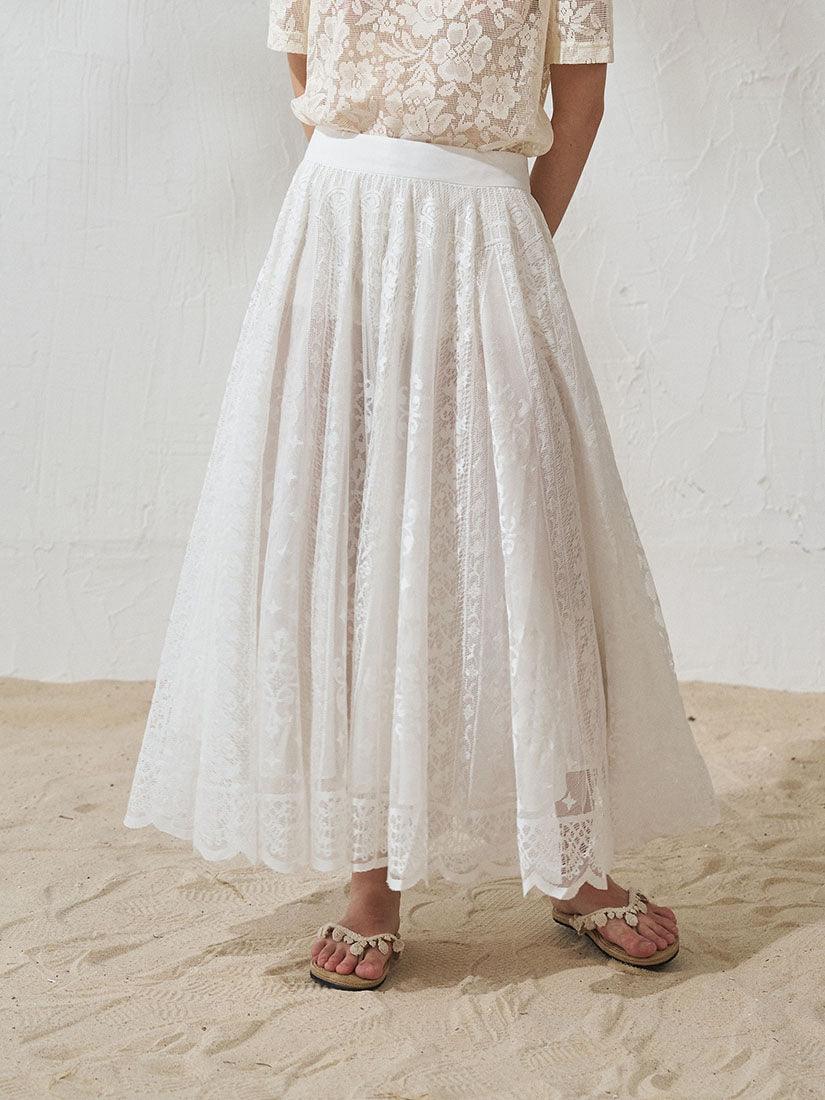 White Lowell Skirt