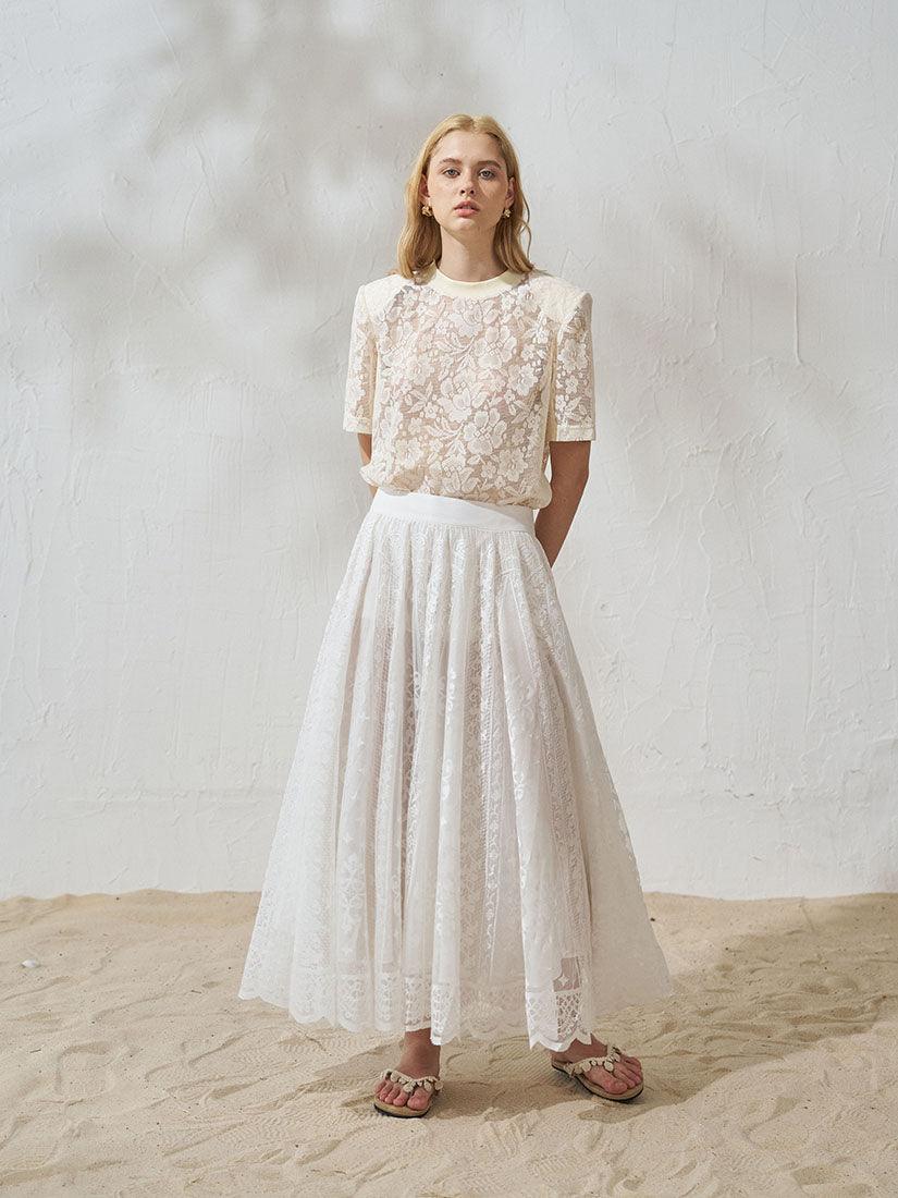 White Lowell Skirt