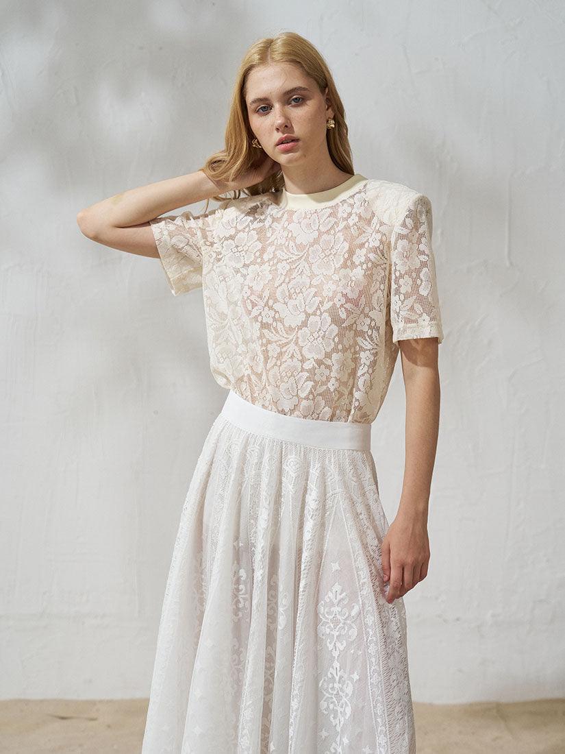 White Lowell Skirt