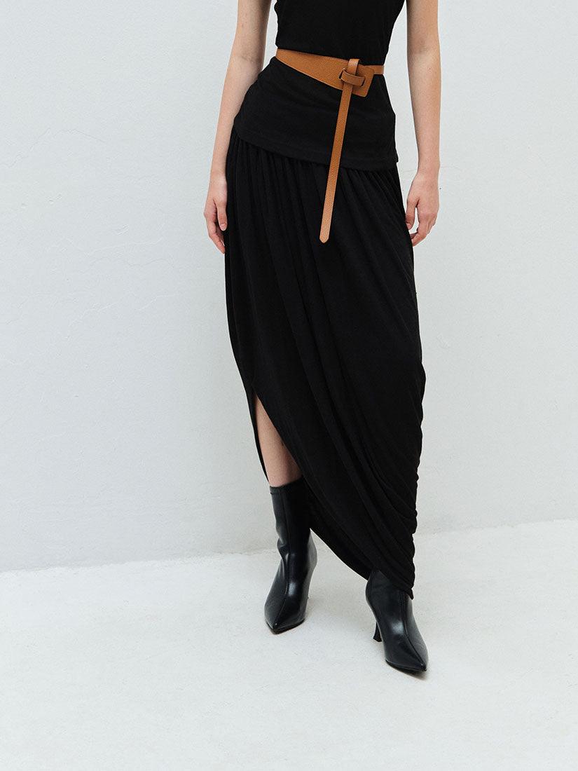 Black Delphine Skirt