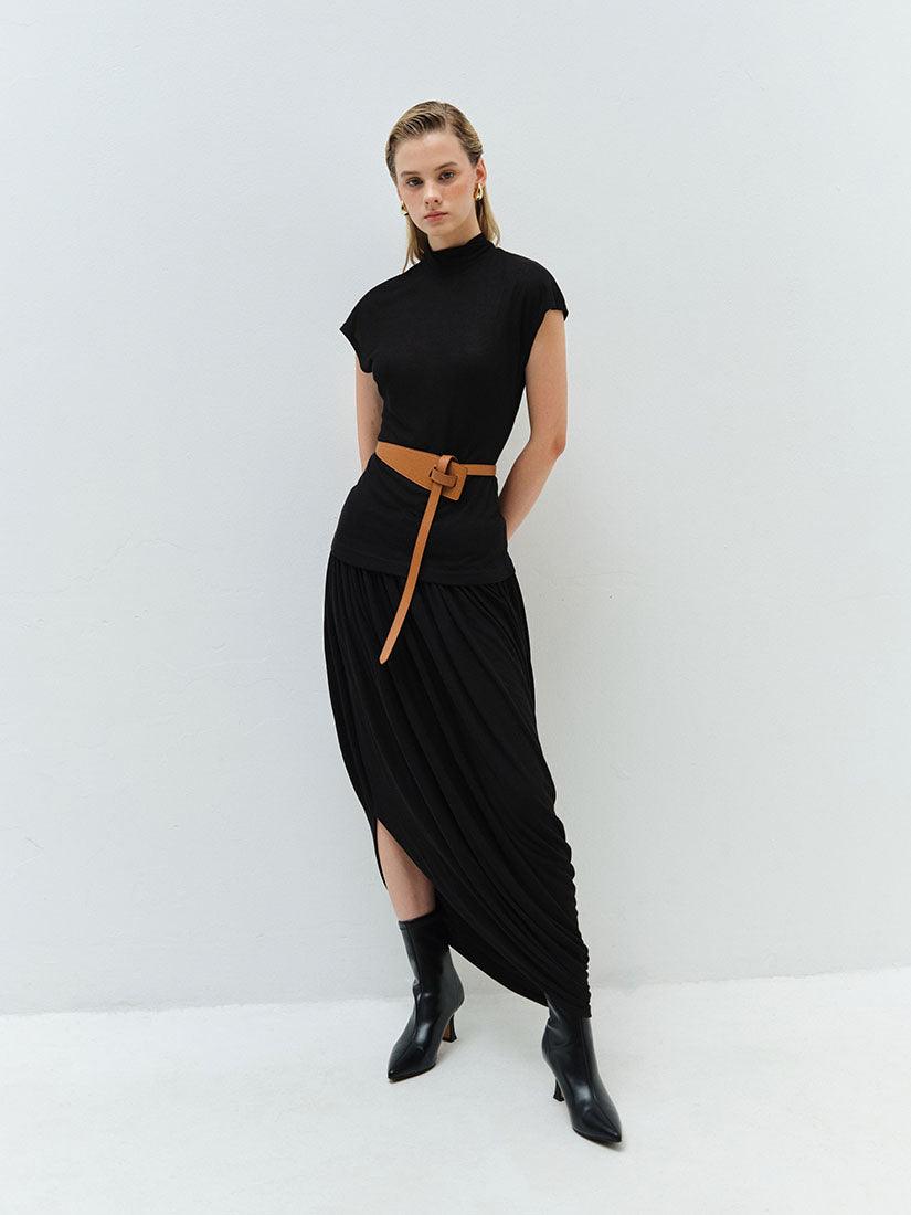 Black Delphine Skirt