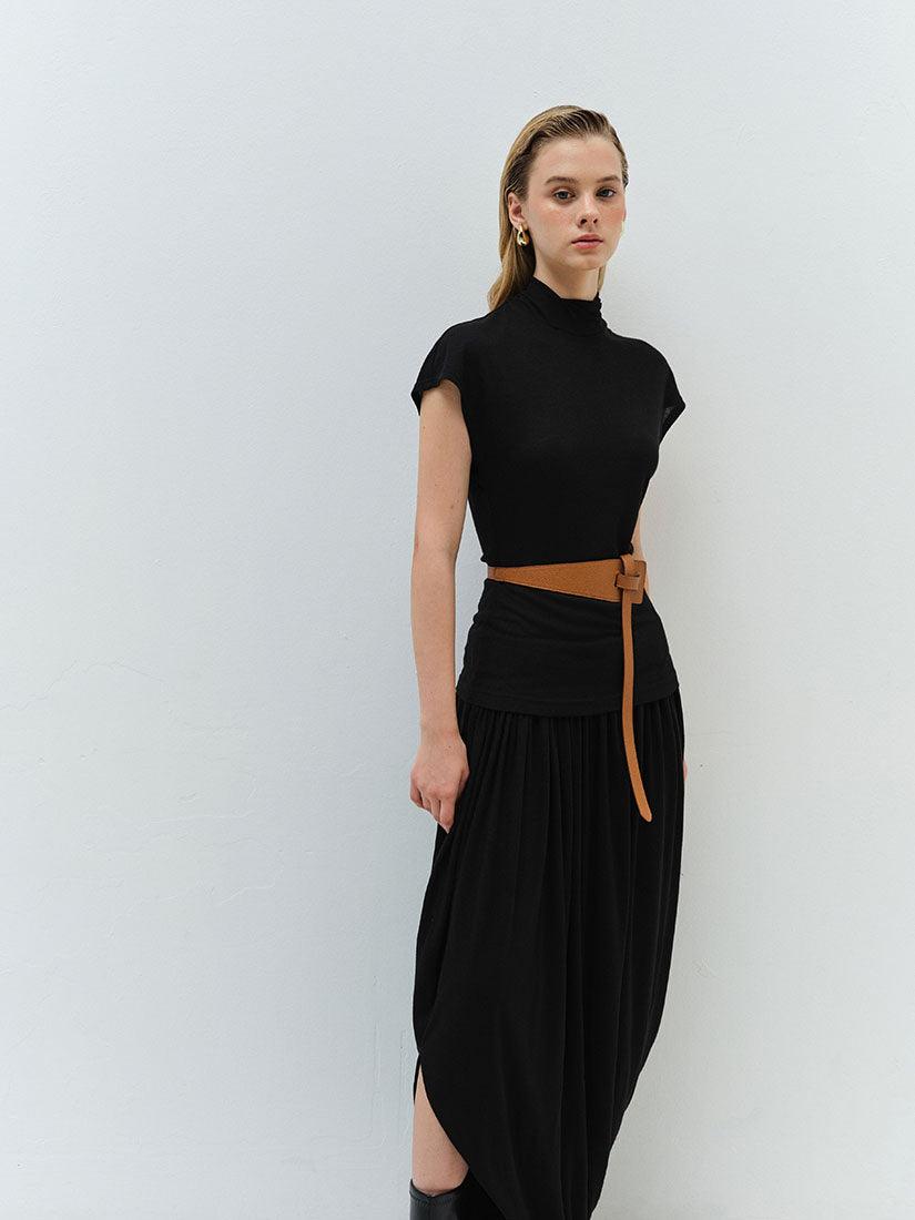 Black Delphine Skirt