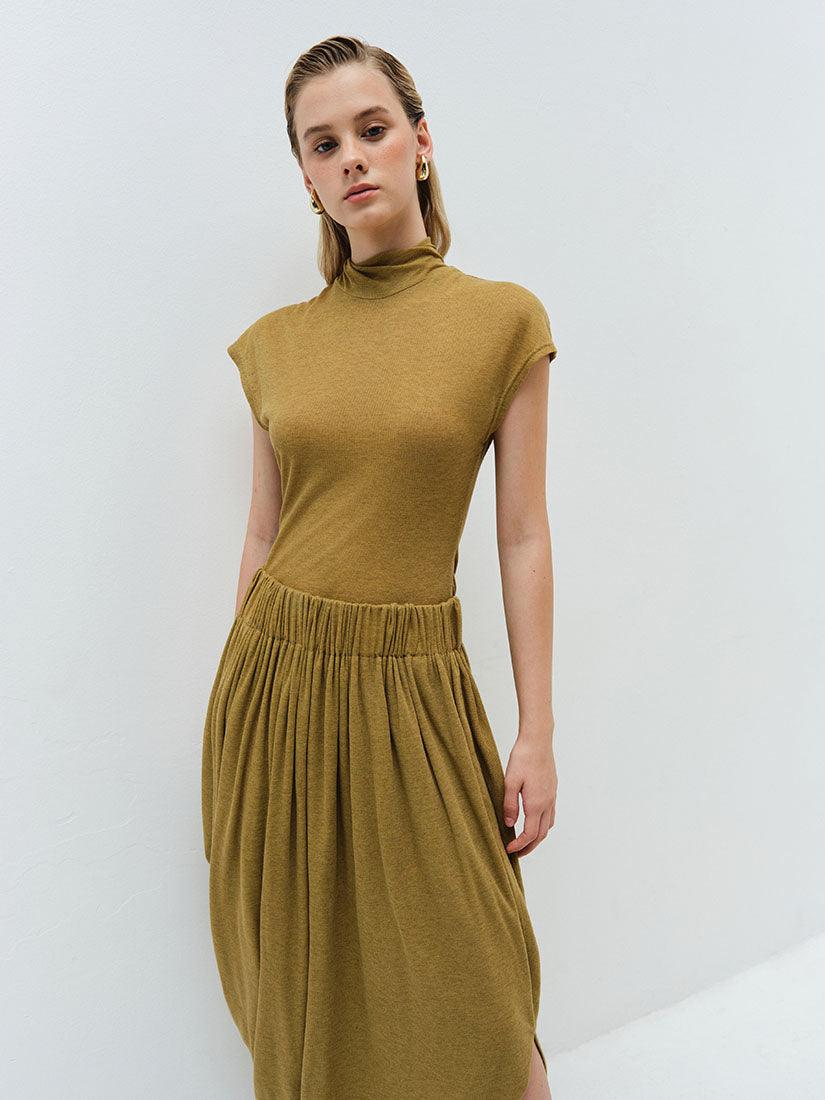 Olive Delphine Top