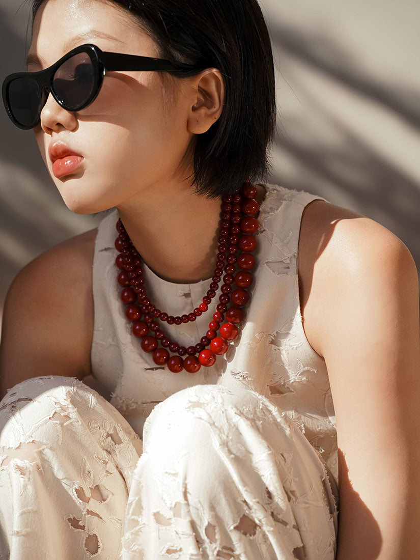 Distressed Handkerchief Hem Vest Top