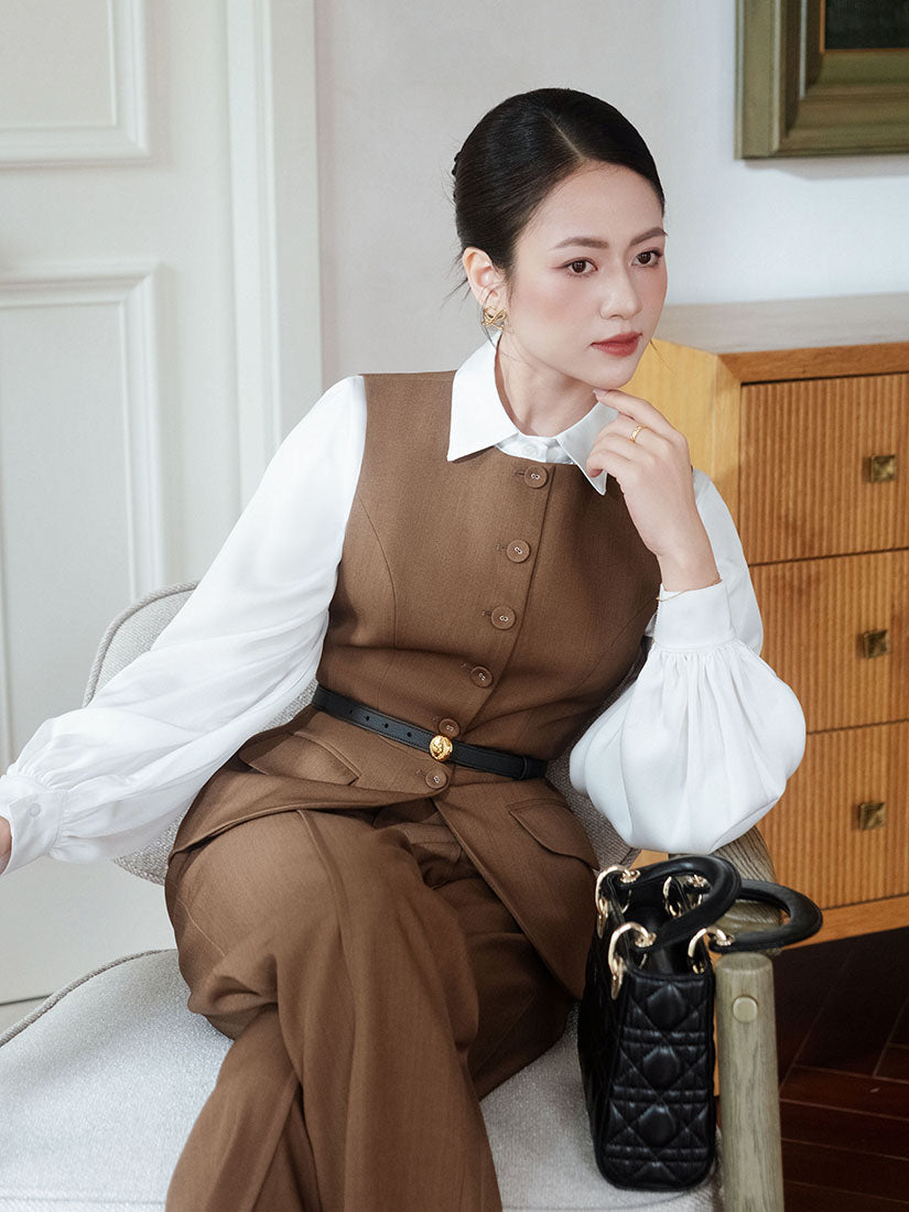 Round Neck Waistcoat