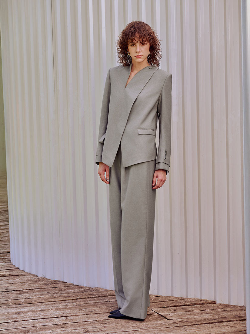 Smoke Grey Unbound Blazer