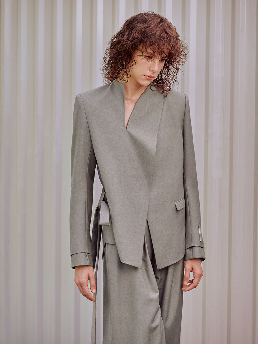 Smoke Grey Unbound Blazer