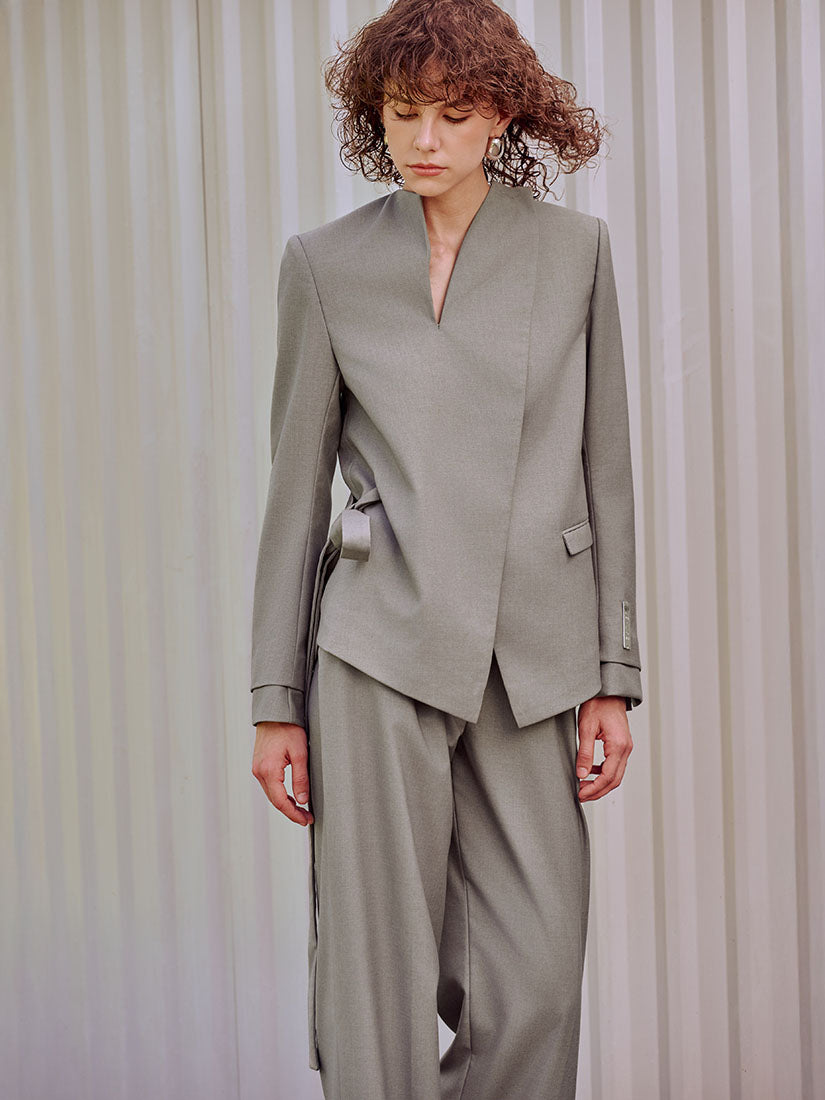 Smoke Grey Unbound Blazer