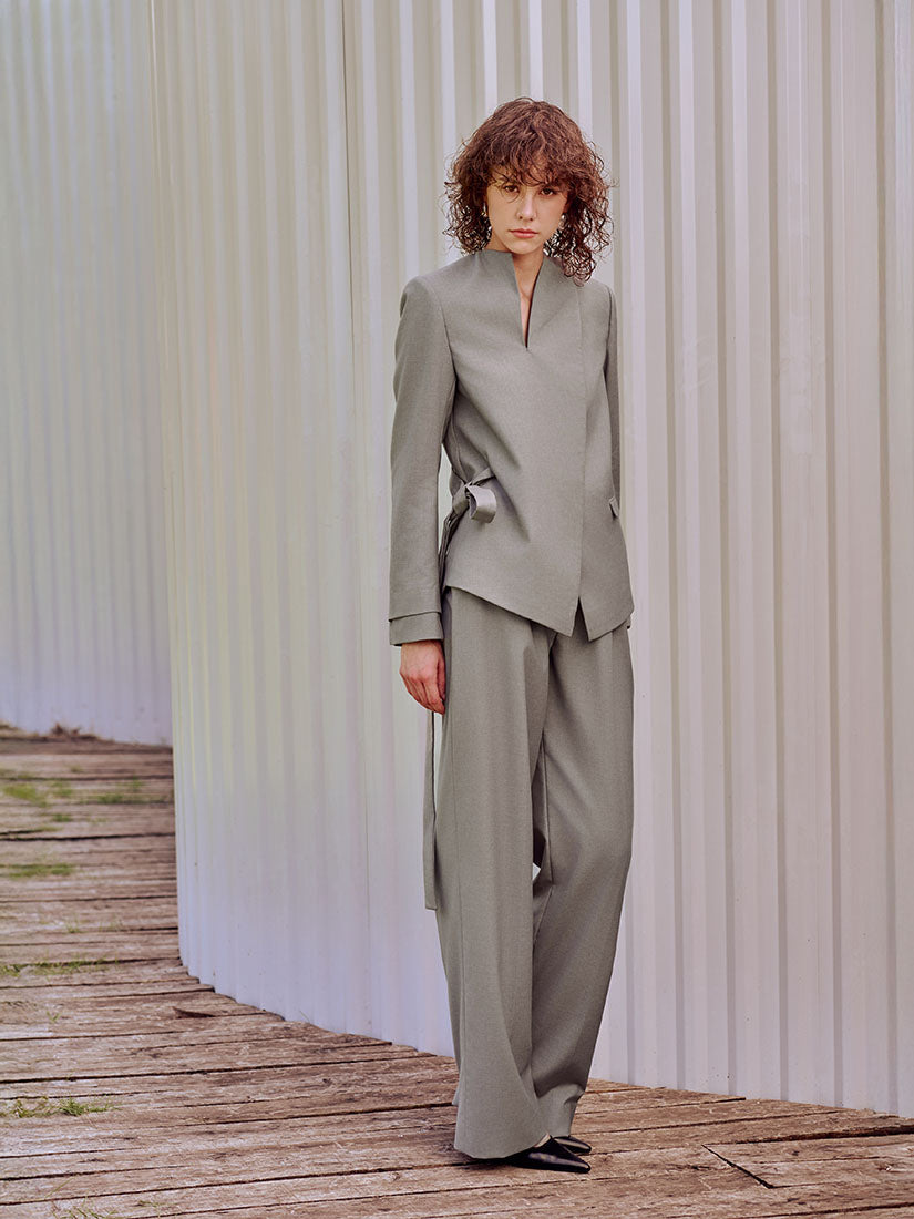 Smoke Grey Unbound Blazer