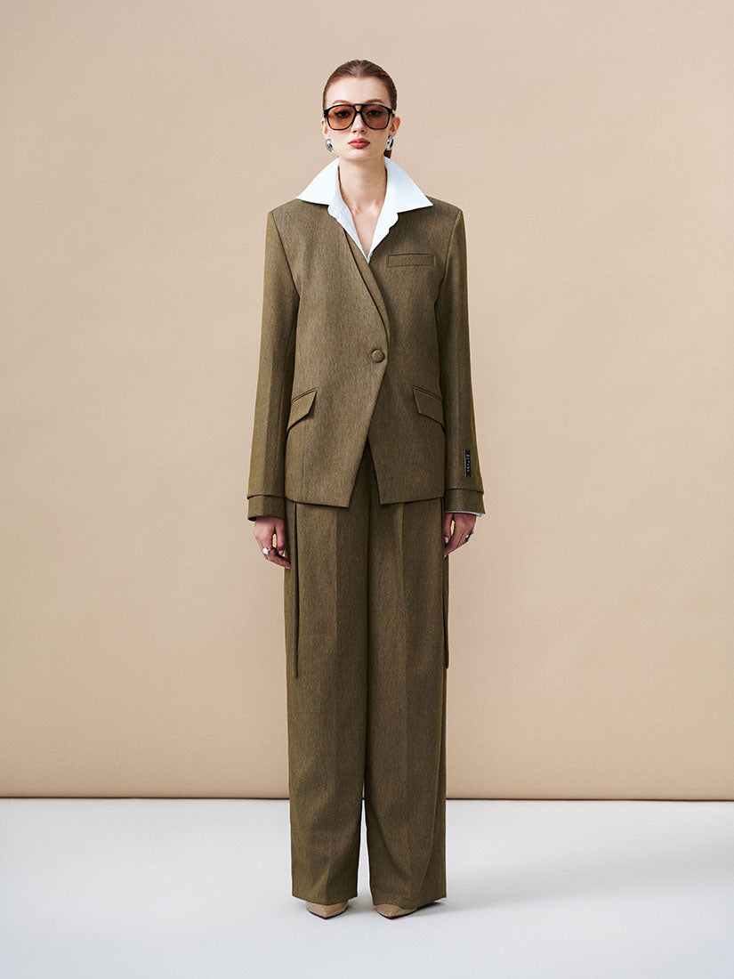 Pale Brown Mega Pants