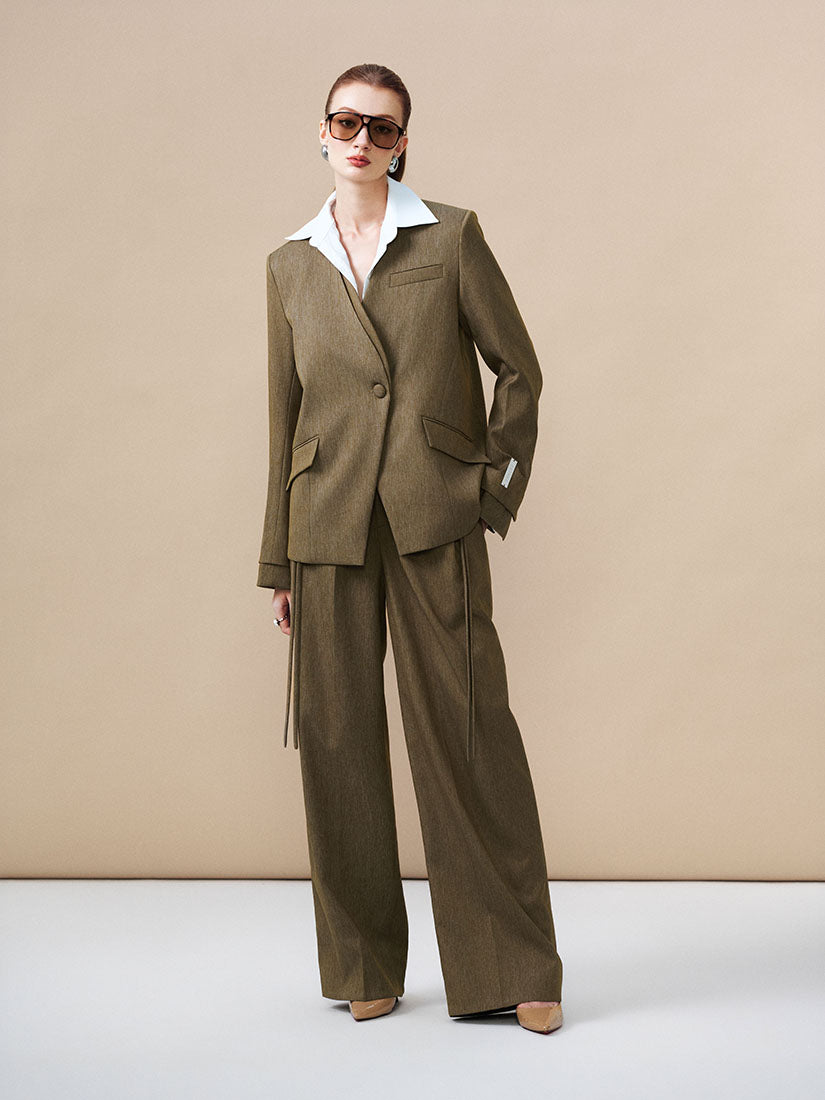 Pale Brown Mega Pants