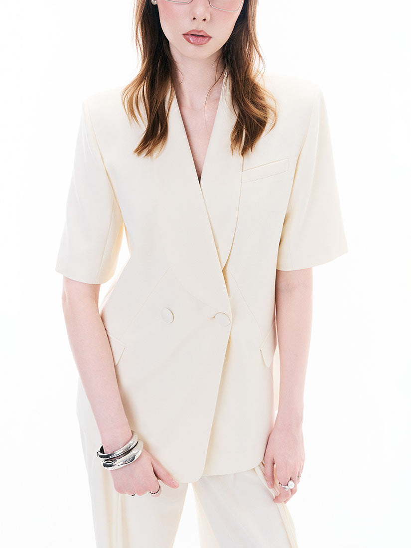 Cream Sami Blazer