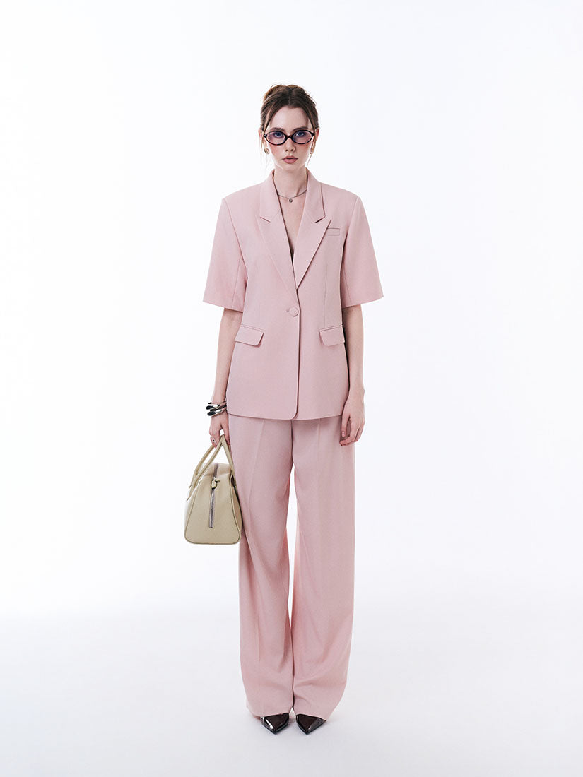 Marshmallow Pink Jena Blazer
