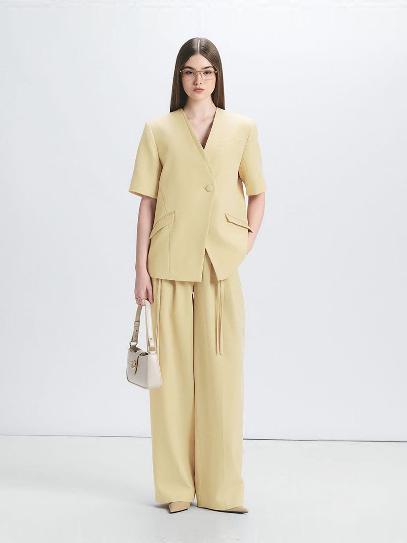 Yellow Pastel Mega Pants