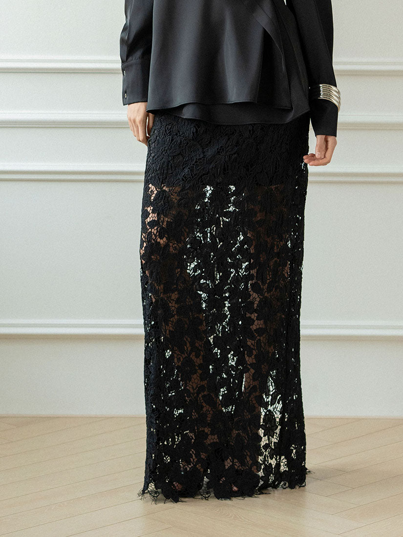 Noir Lace Skirt (Sponsor Sale)