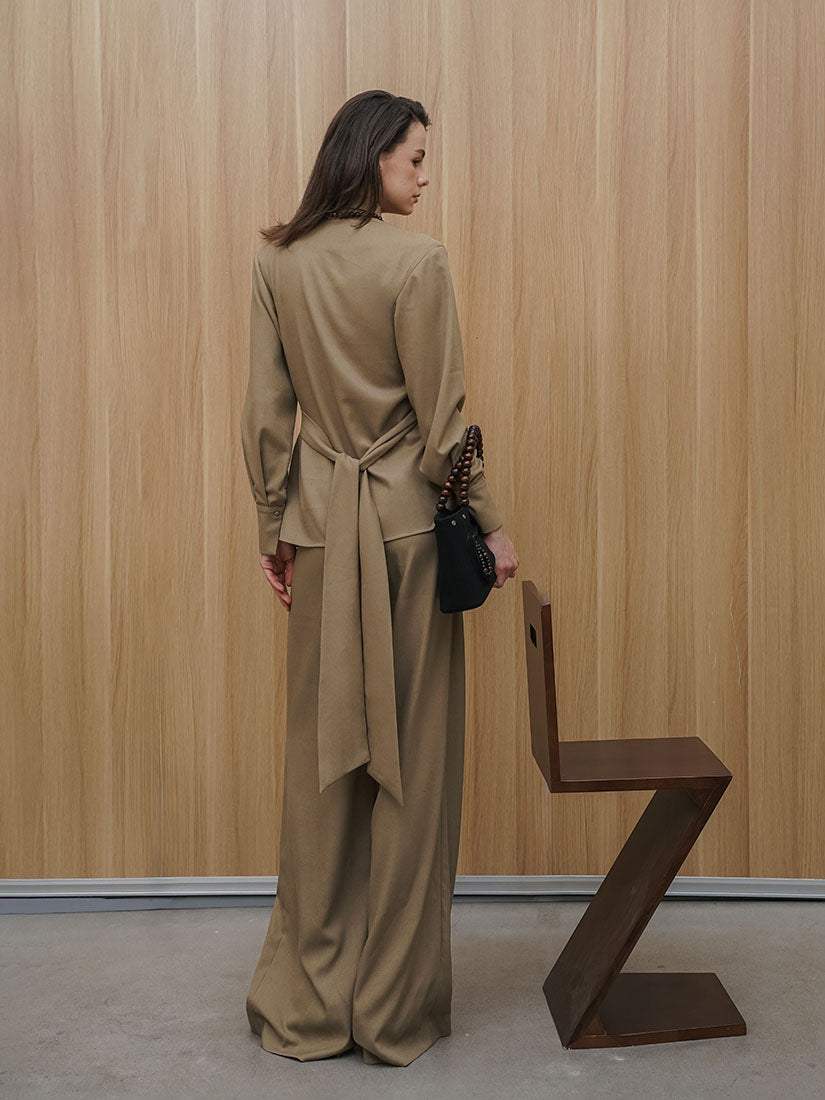 Relaxed Wide Leg Pants