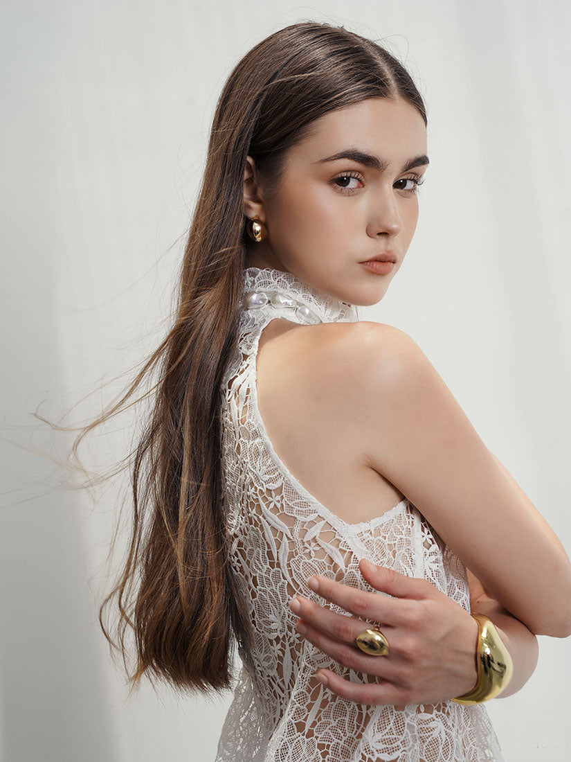 Lacy Halter Shirt
