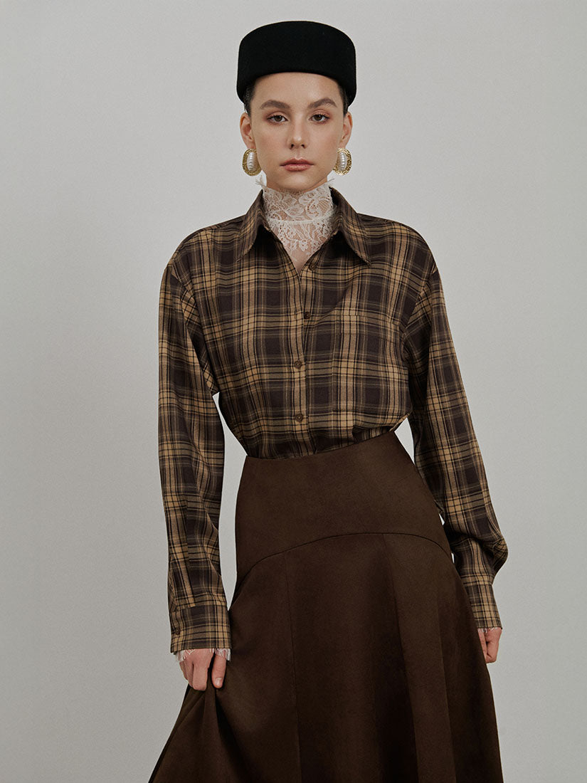 Brown Chloe Skirt