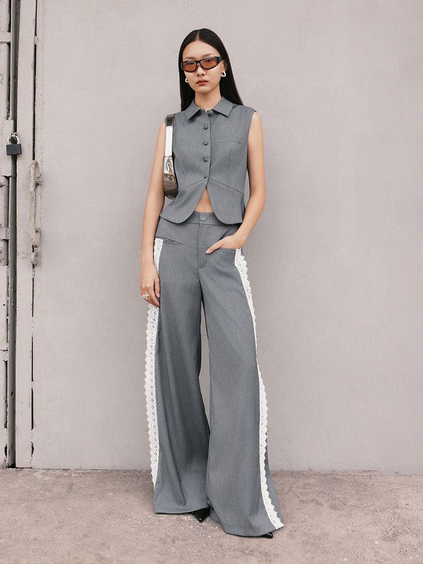 MAKI Wide Leg Trousers