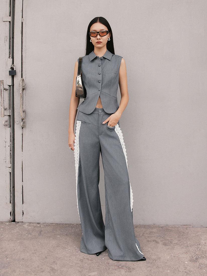 MAKI Wide Leg Trousers