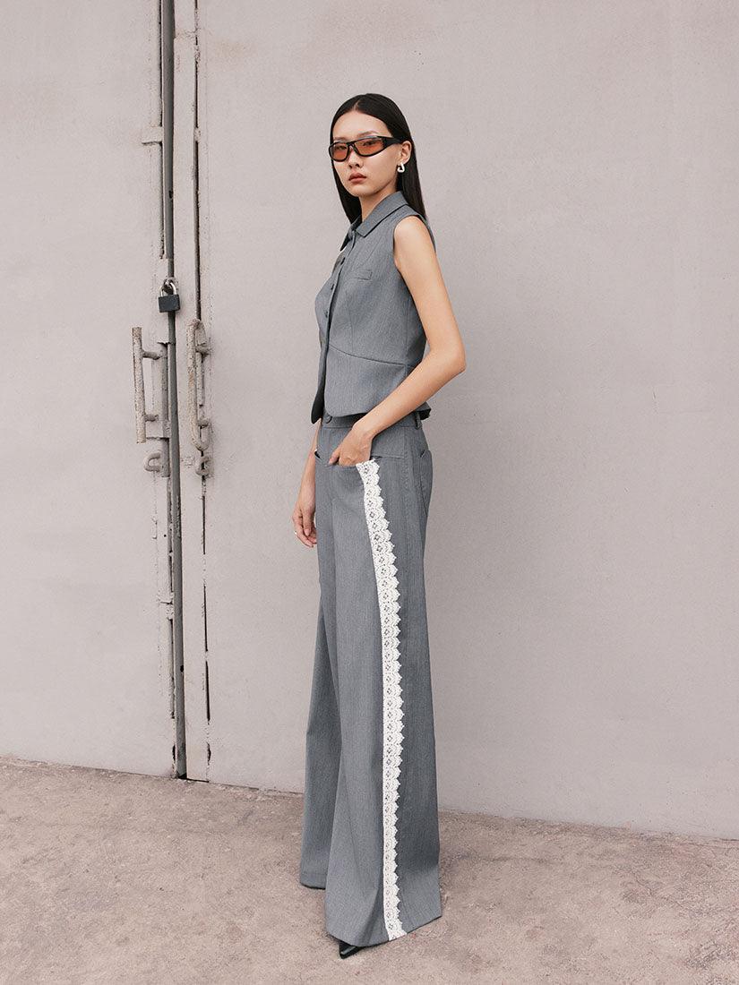 MAKI Wide Leg Trousers