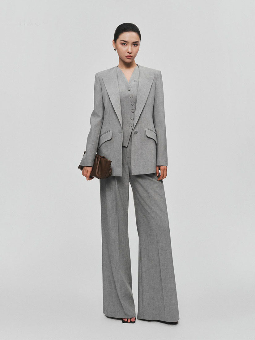 Cross-Flap Blazer