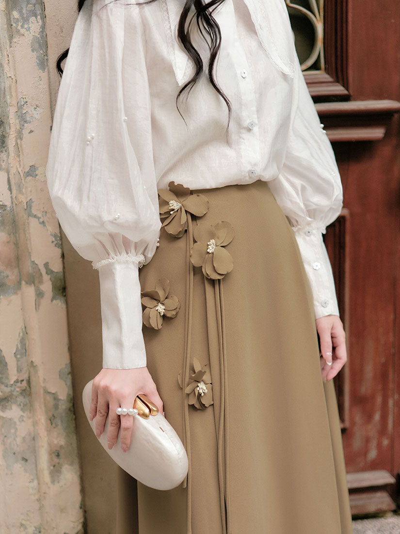 Royal Poinciana Skirt