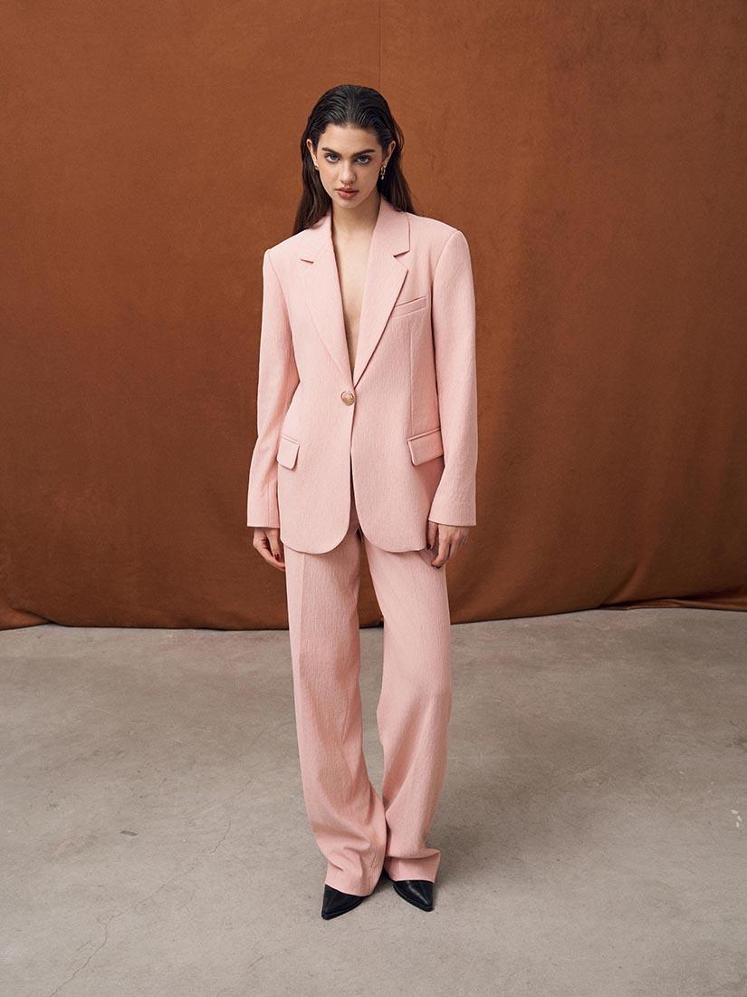 Pink Presley Trousers - :BE/NOTABLE/