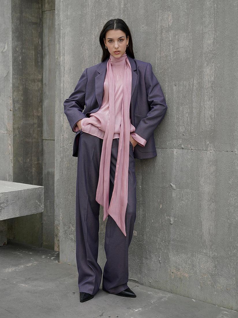 Purple Kaela Trousers - :BE/NOTABLE/