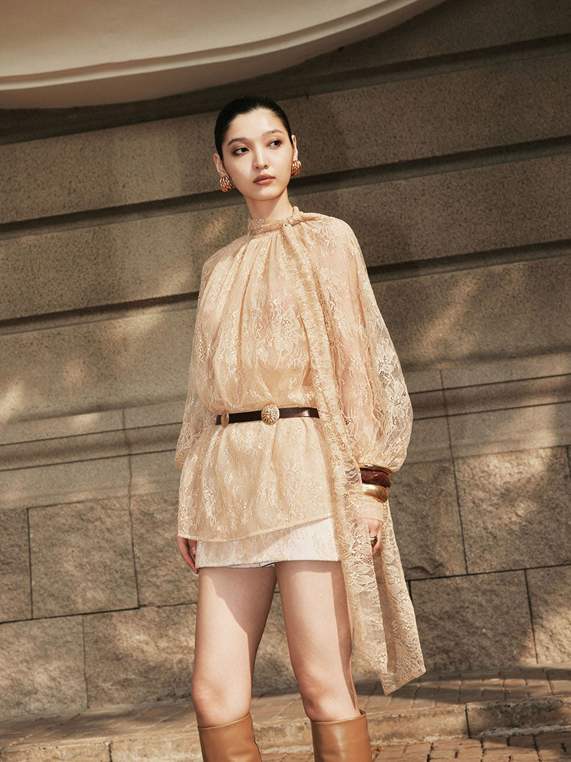 Creamy Brown Sienna Skort