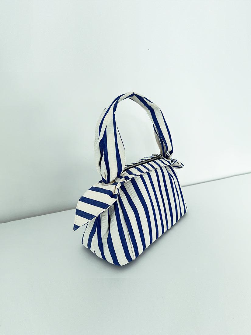 Striped Handle Bag