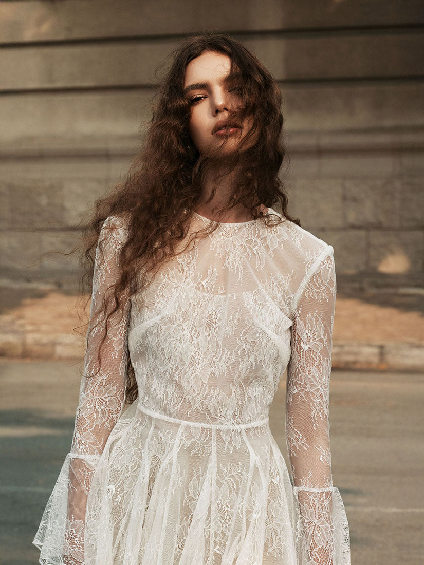 White Haisley Dress