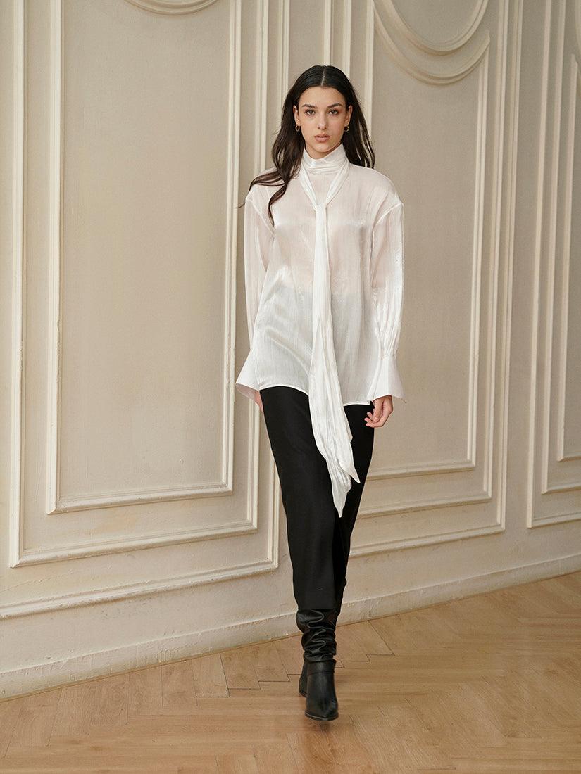 White Elodie Blouse - :BE/NOTABLE/