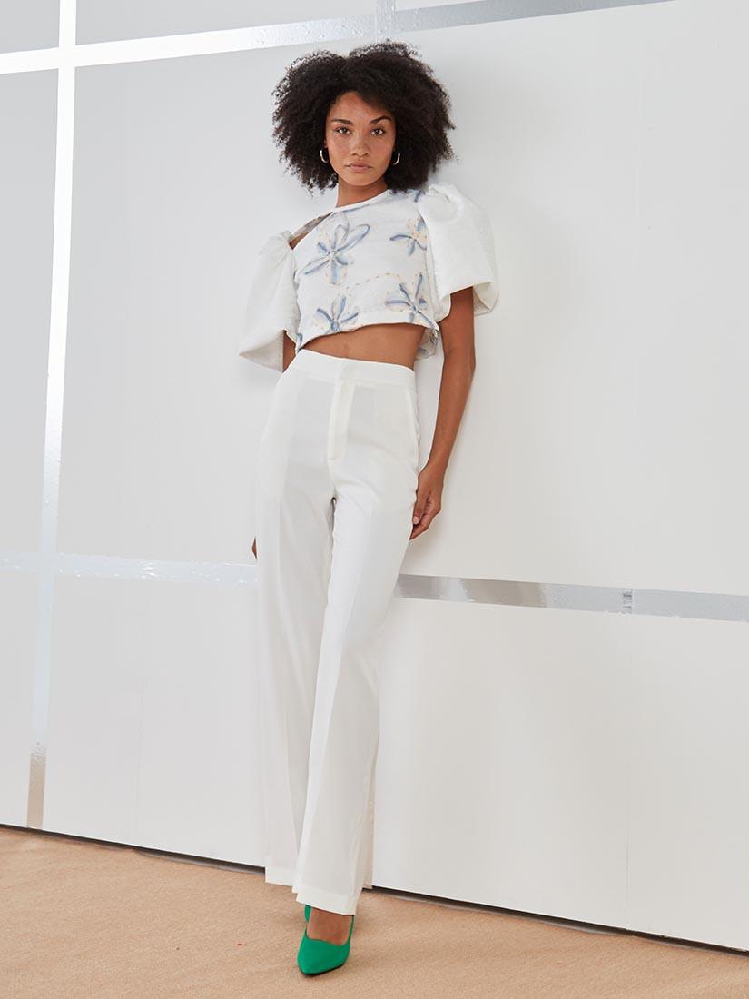 Daisy Cut Out Crop Top - :BE/NOTABLE/