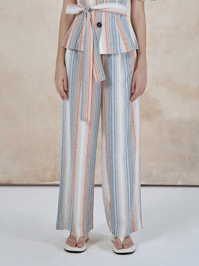 Striped Culotte - :BE/NOTABLE/